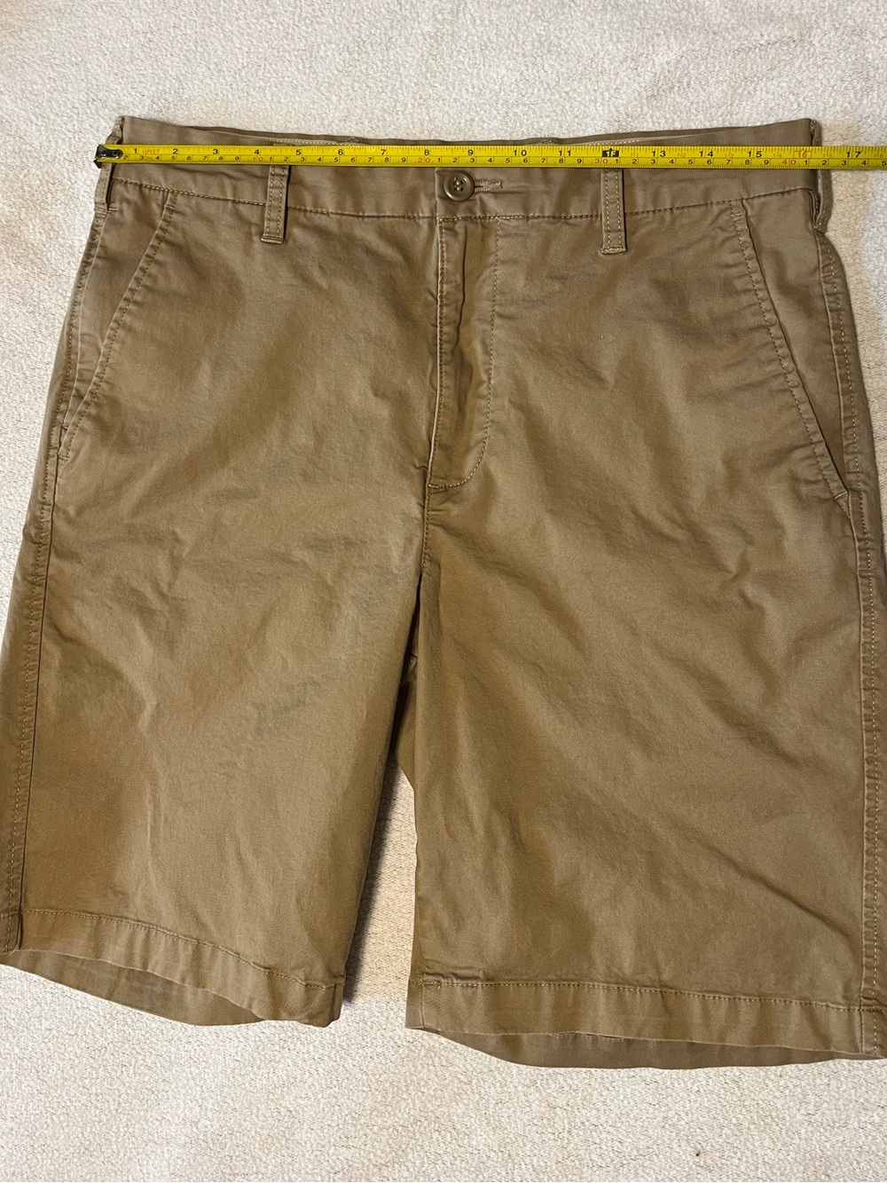 Dockers Flat Front Chino Shorts 32x9